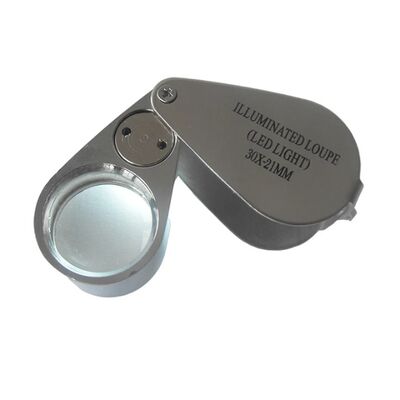 Mua Kính lúp kim cương 20X21mm LED di động với kính lúp trang sức cầm tay sản xuất trực tuyến