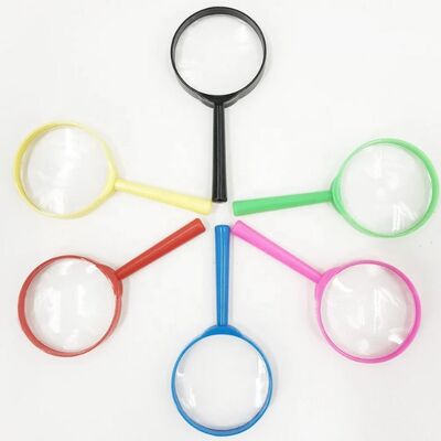 satın al Plastik Oyuncak Büyütücüsü Toptan Satın Alıcı Çocuklar İçin Renkli Akrilik Büyütücülük Camı Çevrimiçi üretim