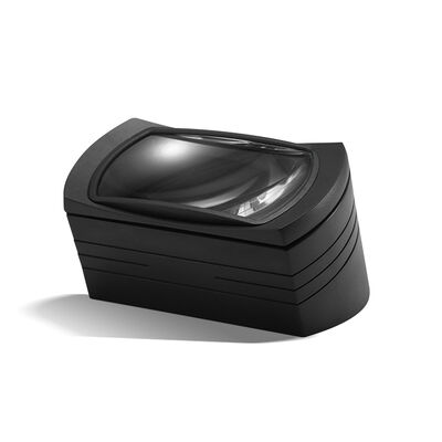ซื้อ แอเมซอน 2.5X Desktop LED กระจกขยาย ดันสวิตช์ด้วยแสงสําหรับการอ่าน การผลิตออนไลน์