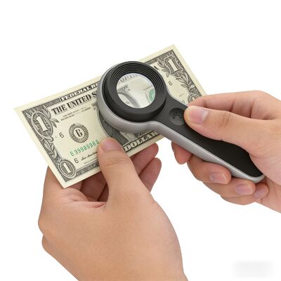 Buy Portable 10X Rechargeable Handheld Magnifier for Craft Work/Detail Observation/Daily Reading online manufacture