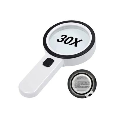 Mua Kính lúp có đèn, Kính lúp cầm tay 30X có đèn LED 12 bóng sản xuất trực tuyến