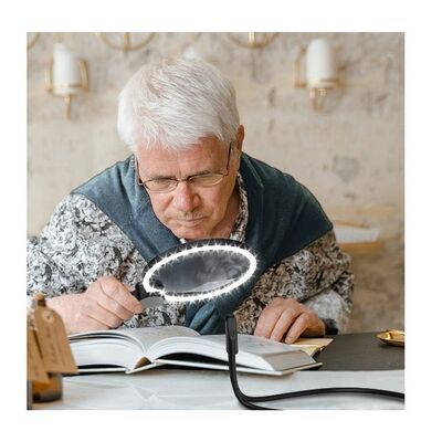 Beli Portable High Definition 1.8X Magnification LED Screen Magnifier untuk Penguat Layar Ponsel pembuatan online