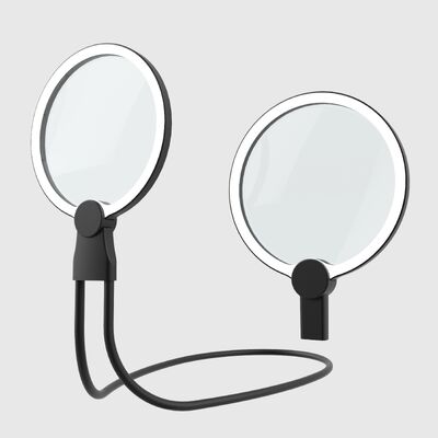 acheter Verre d'agrandissement 3 en 1 avec lentille de 130 mm, lumière LED rechargeable et col d'oie flexible pour une utilisation sans mains fabrication en ligne