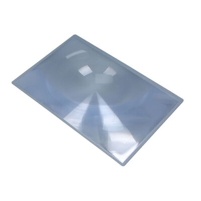 comprar Folha de ampliação de plástico de PVC de página inteira, folha de ampliação de leitura portátil de página inteira A4 Fabricação em linha