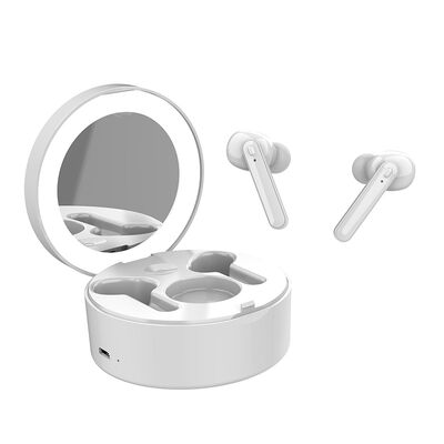 Mua Tai nghe không dây Arrival có gương trang điểm LED Nhà cung cấp chuyên nghiệp tùy chỉnh Tai nghe Bluetooth mới 2023 Trung Quốc Tai nghe nhét tai AAC sản xuất trực tuyến