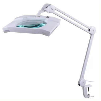 Buy Round Magnifying Glass with Stand and Light for Reading, Suitable for Beauty Salons and Cosmetic Magnifying Glasses online manufacture