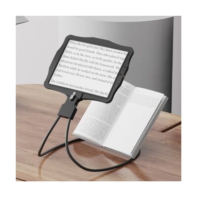Beli Wufan 2026 Kaca Pembesar Digital LED 3D Definisi Tinggi 10/12 Inci Amplifier Layar Ponsel Tarik Keluar pembuatan online