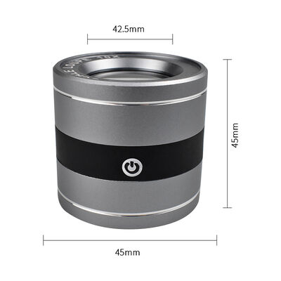 Buy Portable 10X LED Handheld Desktop Magnifier with K9 Lens Aluminum Frame Folding Design online manufacture