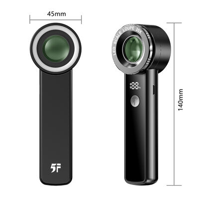 Acheter Verre d'agrandissement avec une plage de zoom de 20X à 25X et un indicateur visuel de la batterie fournissant des informations sur le niveau de charge en temps réel fabrication en ligne