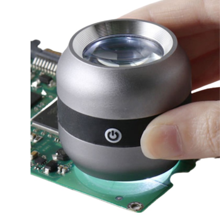 High Quality Custom Optical Instruments 10x UV LED Magnifier Wholesale ...